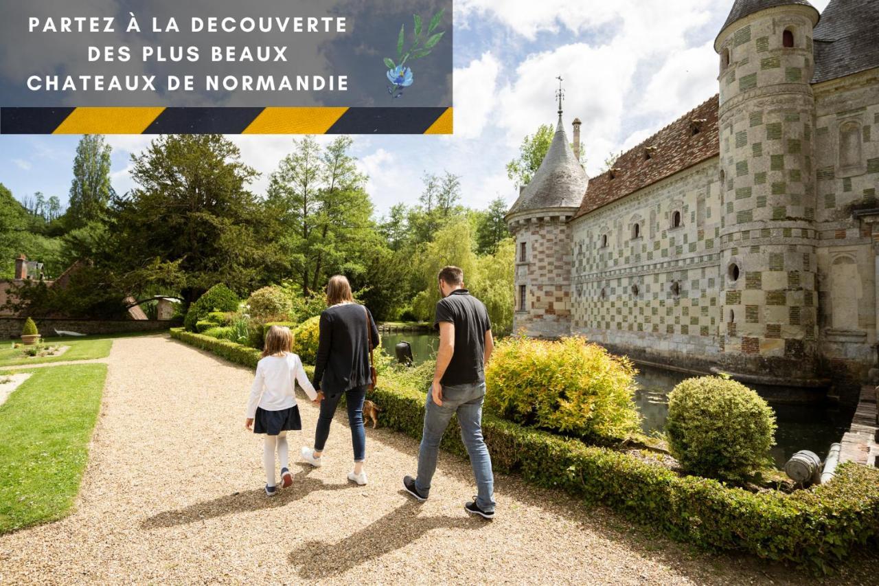 Suite Indus - Jardin, Netflix Et Parking - Le Manoir Aux Pommes Orbec Exterior photo